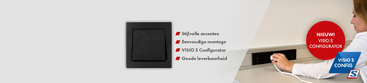 VISIO S Schakelmateriaal